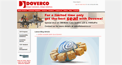 Desktop Screenshot of doverco.ca